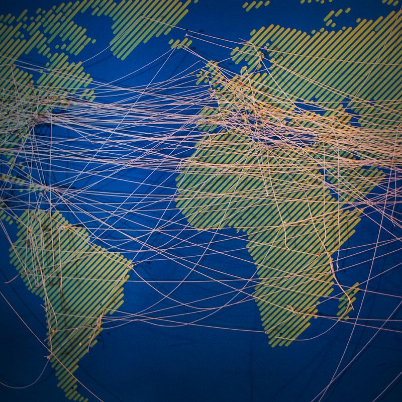 Map Of Ley Lines Around The World