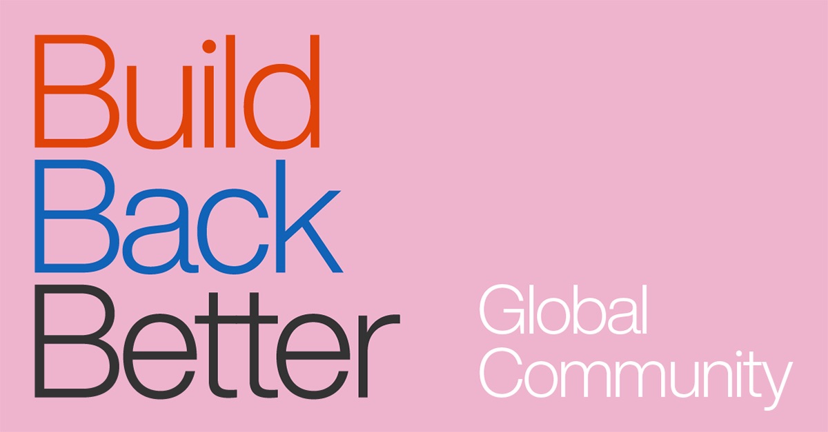 Build Back Better - Global Community